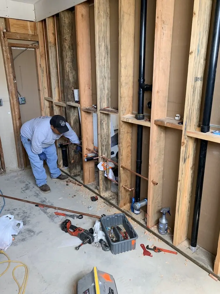Commercial rough-in plumbing for Commercial Plumbing in Kendall Square